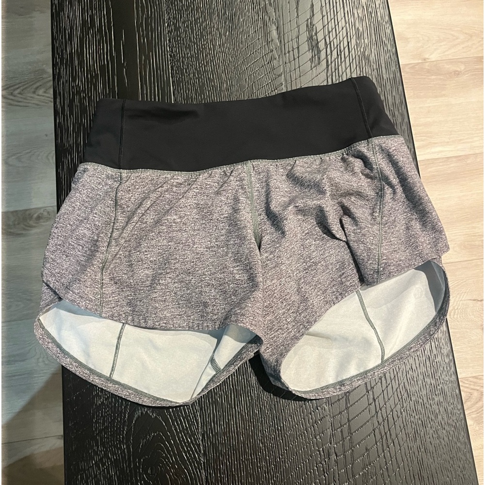 Lululemon Grey Speed Up Shorts